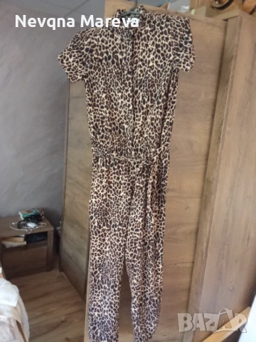 Леопардов гащеризон, снимка 3 - Детски рокли и поли - 50990031