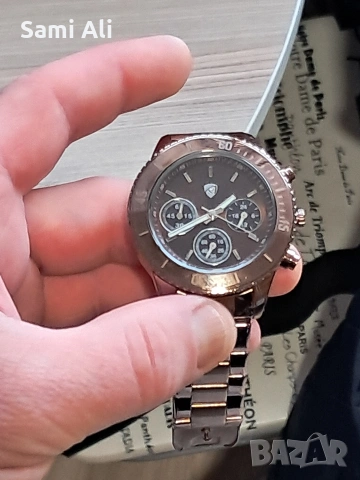 Мъжки часовник Auriol (10 Bar Water Resistant) – Като нов, снимка 7 - Мъжки - 54269208