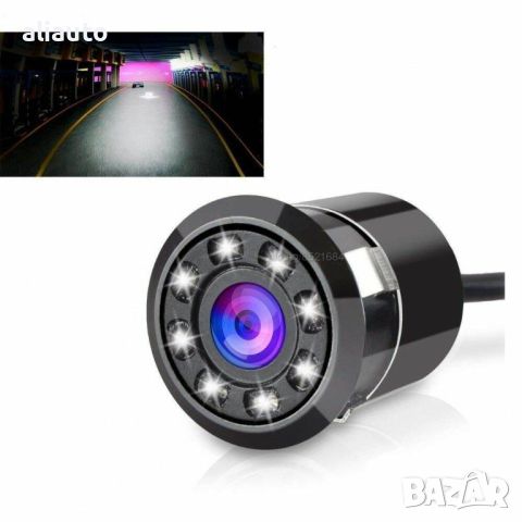 Камера за задно виждане за вграждане 8 LED за автомобил, снимка 3 - Аксесоари и консумативи - 45465978