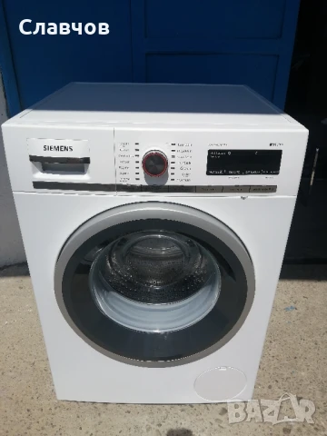 Пералня с инверторен мотор Siemens IQ700 9 кг А +++, снимка 6 - Перални - 51038225