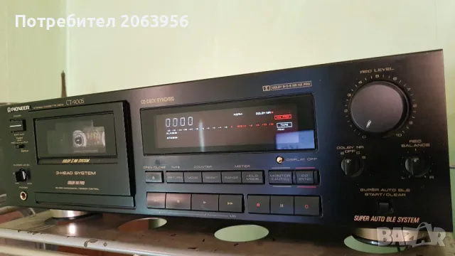 Pioneer CT 900s триглав топ модел, снимка 3 - Декове - 48845580