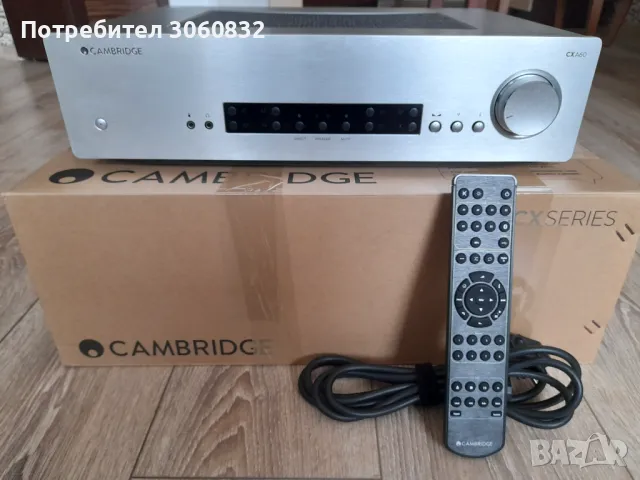 Cambridge Audio CXA 60 усилвател с дистанционно , снимка 1 - Ресийвъри, усилватели, смесителни пултове - 48473346