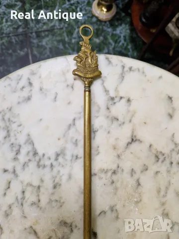 Антикварна английска бронзова обувалка , снимка 3 - Антикварни и старинни предмети - 50023739