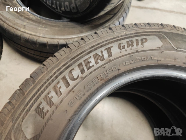 4бр. летни гуми 215/65/16C Goodyear, снимка 3 - Гуми и джанти - 53924758