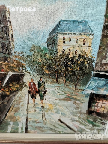 картина масло върху платно. , снимка 2 - Картини - 54299107