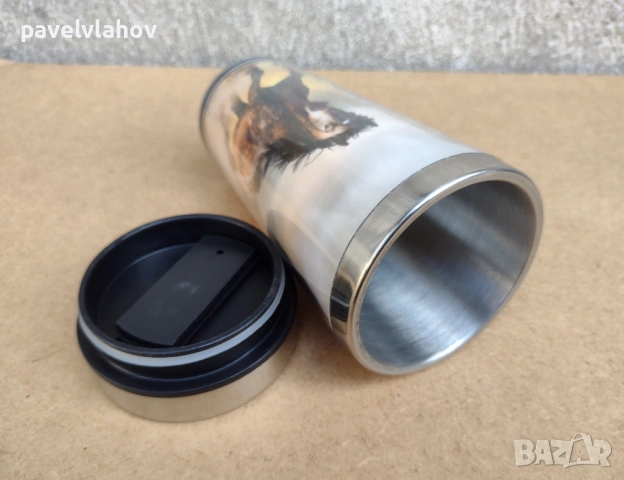 Термочаша LANCASTER - 470 мл, 18 см височа и 8,1 см ширина , снимка 12 - Чаши - 53984516