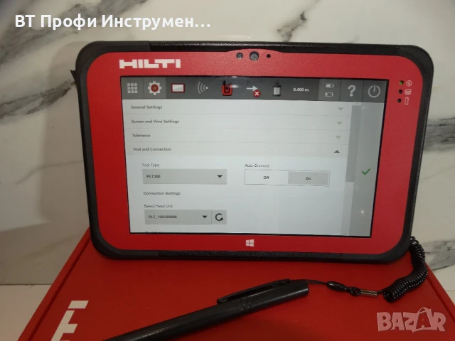 Hilti PLT 300 - Роботизирана тотална станция, снимка 6 - Други инструменти - 50917282