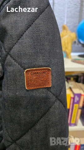 Дънково дебело зимно яке размер L, снимка 2 - Якета - 53138325