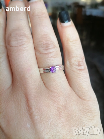 Сребърен пръстен - модел PLR020