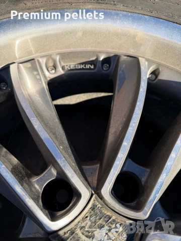 Алуминиеви жданти Keskin   19” 5x112 8j ET30 Оригинални , снимка 3 - Гуми и джанти - 53110233