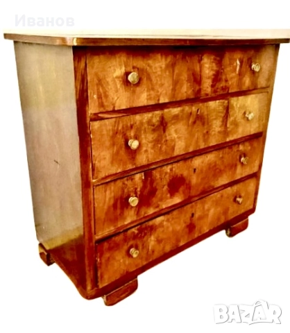 РАЗПРОДАЖБА - 75€.  Винтидж  Скрин от  Масив - 75годишен, снимка 3 - Скринове - 51635232