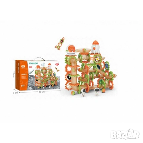 🔥 Космически конструктор с топчета и тунели – 131 части забавление