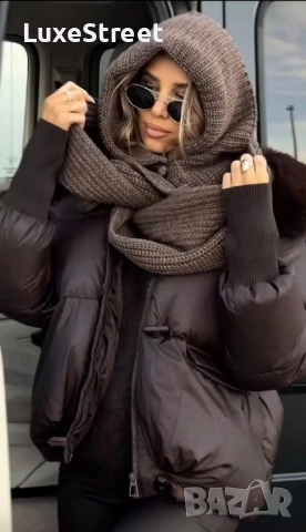 Дамски Зимни Якета с Пух🤍