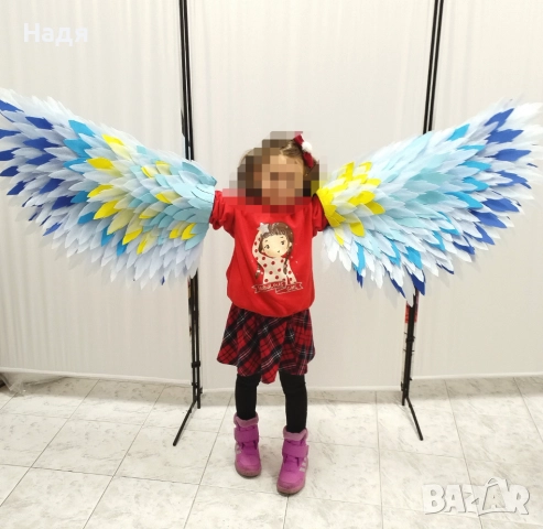 Ангелски крила за детска градина,декорация, танци, снимка 2 - Други - 52747167