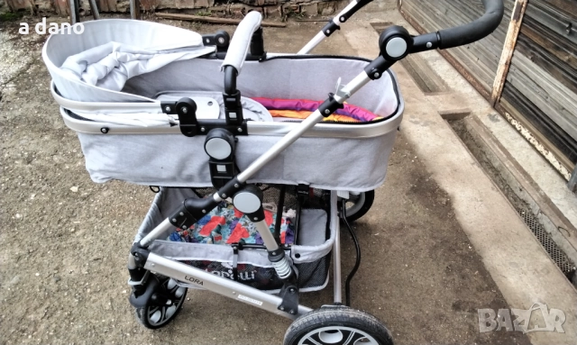 Комбинирана детска количка LORA LORELI, снимка 4 - Детски колички - 52307890