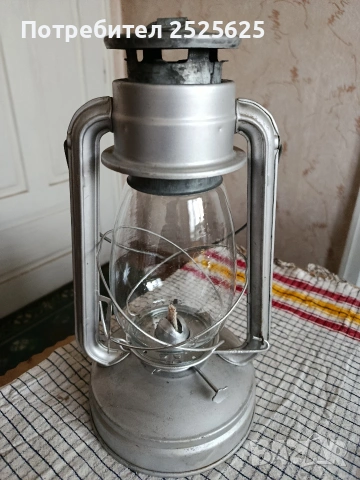 Стар газен фенер , снимка 2 - Градински мебели, декорация  - 53219734