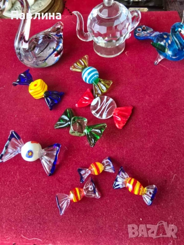 Стъклени бонбони, снимка 6 - Декорация за дома - 52185777