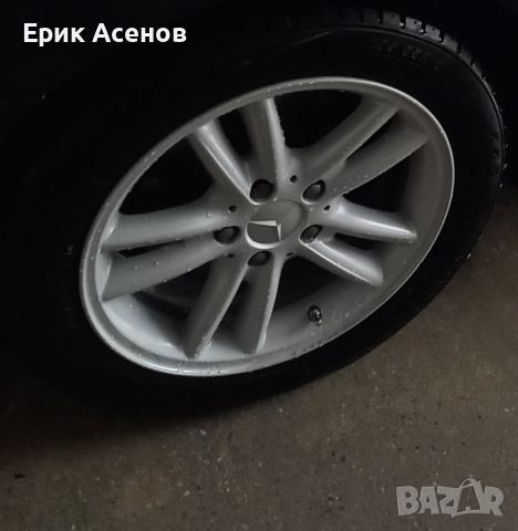 Джанти с гуми за Mercedes-Benz W203 16" ET37, снимка 1 - Гуми и джанти - 46204037