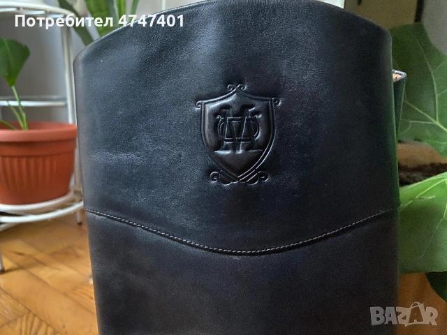 Ботуши от естествена кожа, дамски, Massimo Dutti, снимка 4 - Дамски ботуши - 53606503