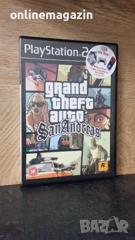 Игра за PlayStation 2 GTA San Andreas