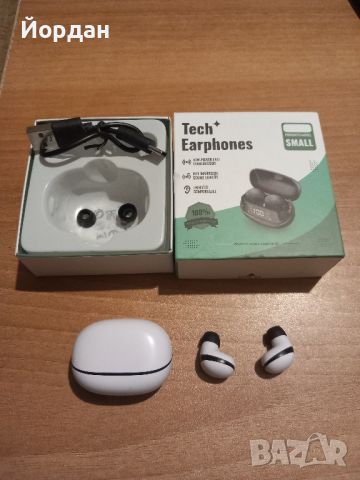 Bluetooth слушалки Tech Earphones