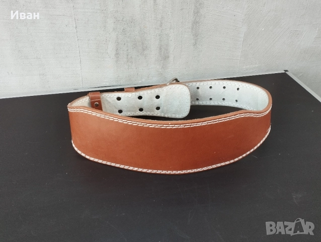 Кожен колан за вдигане на тежести 