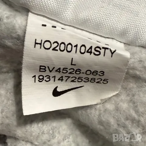 Оригинална дамска блуза Nike Sportswear Fleece Funnel Neck | L размер, снимка 6 - Блузи с дълъг ръкав и пуловери - 49021772