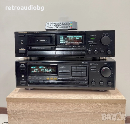 🔉Аудио сет Onkyo -  транзисторен стерео усилвател Onkyo Integra A-8850 + триглав дек Onkyo TA-2550