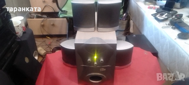 Активен субуфер със 4 тонколони комплект 