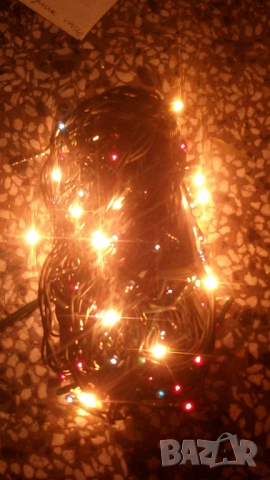 Коледни лампички Цветных микроламп - 50000 часов работы - Гирлянда Электрическая, снимка 6 - Декорация за дома - 51436847