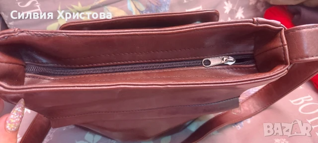 Продавам оригинална чанта от естествена кожа, снимка 4 - Чанти - 51430807