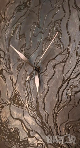 Авторски Стенен Часовник – Картина върху Платно, снимка 3 - Декорация за дома - 53078286