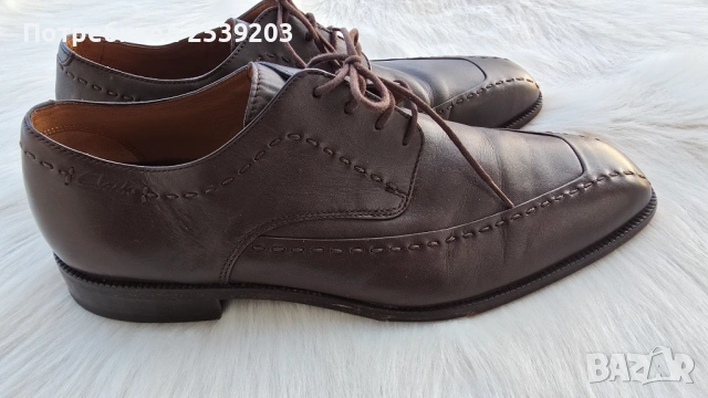 Мъжки обувки Clarks №42, снимка 2 - Официални обувки - 53910846