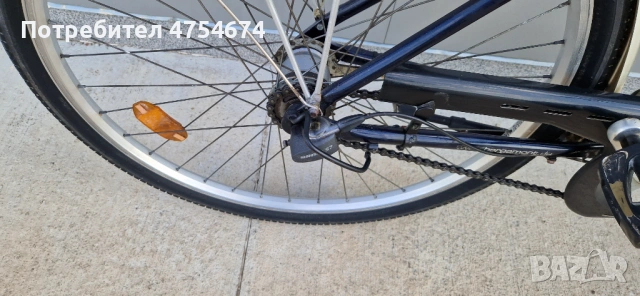 Дамски алуминиев велосипед BERGAMONT колело 28", снимка 2 - Велосипеди - 53784315