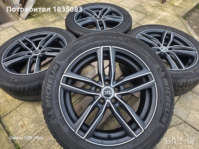 Лети джанти 19ки 5х112 O.Z.Racing Audi + зимни гуми 235/55/19 Michelin