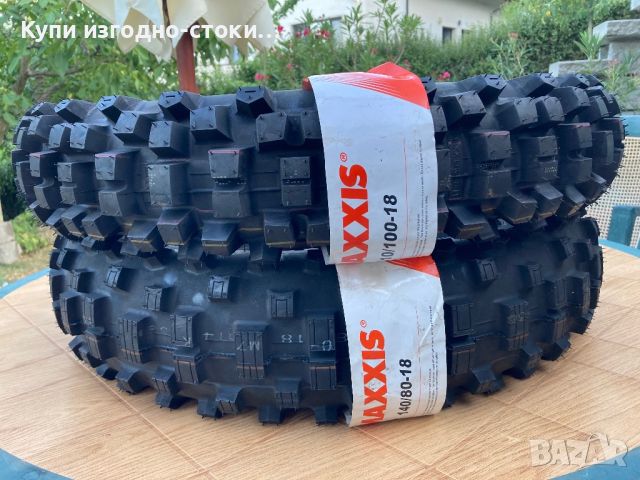 Задни гуми за кросов / ендуро мотор Maxxis, снимка 6 - Гуми и джанти - 46765395