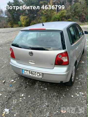 Продавам VW Polo 1.4 бензин/газ 2004г. плюс  8 зимни и летни гуми и 4 джанти. Цена 1800 евро. 088982, снимка 2 - Автомобили и джипове - 53596360