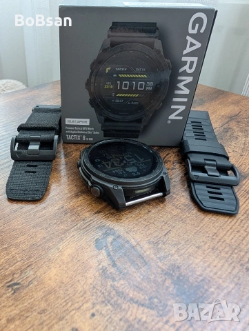 Garmin Tactix 8 Solar Sapphire Titanium 51 mm Ballistics Elite, снимка 3 - Смарт часовници - 53458507