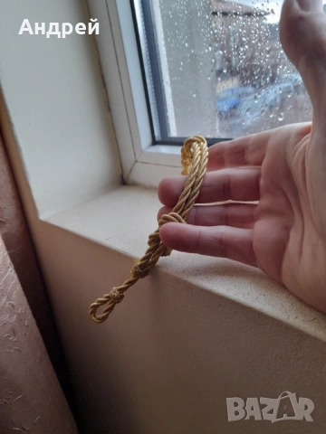 Стар шнур за фуражка #2, снимка 4 - Антикварни и старинни предмети - 53685783