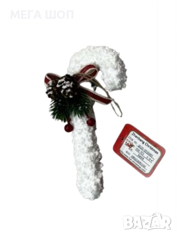 Висококачествени пухкави коледни орнаменти за елха, снимка 3 - Декорация за дома - 52587208