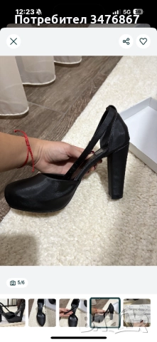 Дамски сатенени токчета , снимка 3 - Дамски обувки на ток - 52490542