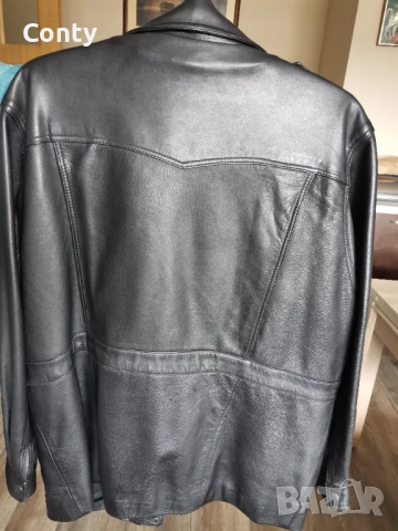 Мъжка кожена шуба