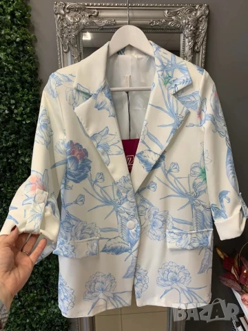 флорални овърсайз сака , снимка 6 - Сака - 50871788