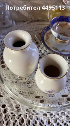 Миниатюрни немски вази Бавария, снимка 2 - Вази - 50632965