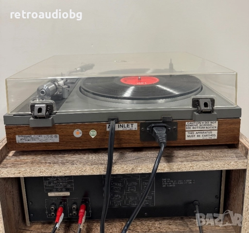 🔉Винтидж грамофон Pioneer PL-112D с ремъчно задвижване от 1976 г.🔉, снимка 6 - Грамофони - 52586834