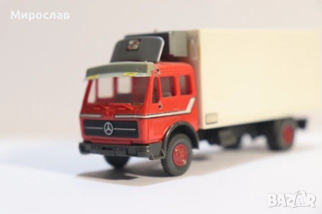 WIKING H0 1/87 MERCEDES МОДЕЛ ИГРАЧКА КАМИОН КОЛИЧКА, снимка 7 - Колекции - 50837971