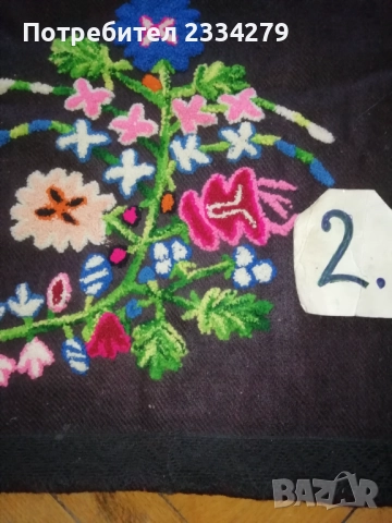 Стари автентични тракийски престилки от Старозагорския-Ямболския край. , снимка 8 - Антикварни и старинни предмети - 52799935