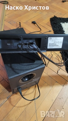 Саундбар Phillips с безжичен събуфер, снимка 7 - Друга електроника - 52562771