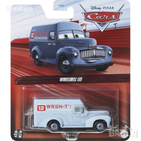 Оригинална количка Cars Wheeldell Lee / Disney / Pixar, снимка 1 - Коли, камиони, мотори, писти - 46306038