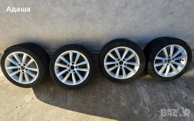 Джанти 17 5 112 passat b7, снимка 18 - Гуми и джанти - 53275143